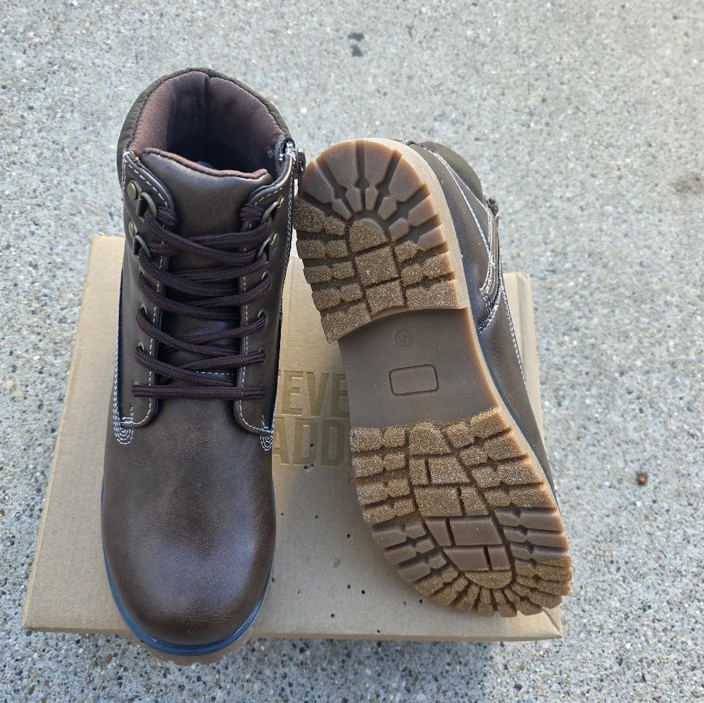 Steve Madden Drese Shoes Youth Boys Size 5